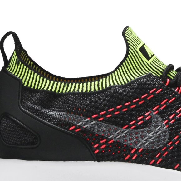 NIKE Air Zoom Mariah Flyknit Racer \'Black Wolf Grey Volt\' Sneakers main image 8
